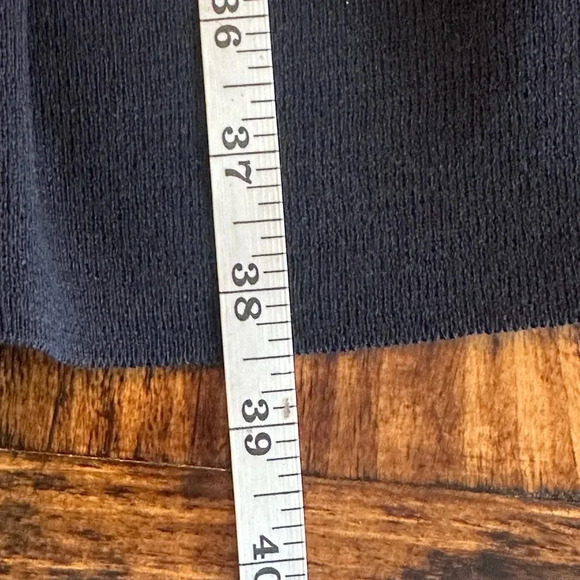 Eileen Fisher | Black Wool Sleeveless Shift Dress - Picture 8 of 8